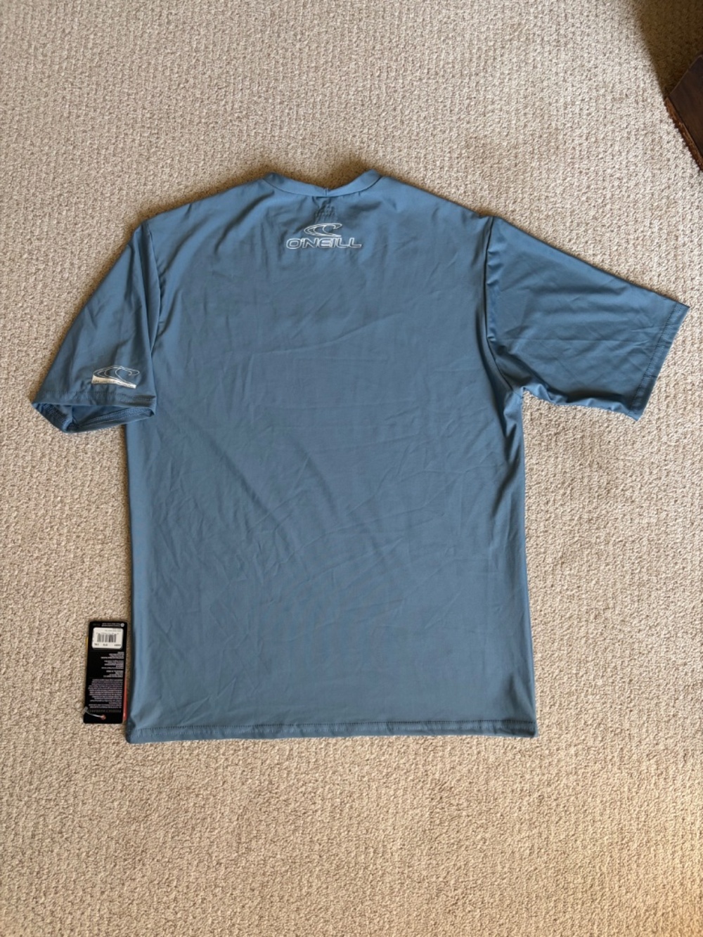 O"NEILL Basic Skins 50+ Sun Shirt XXL Blue - Picture 11 of 14